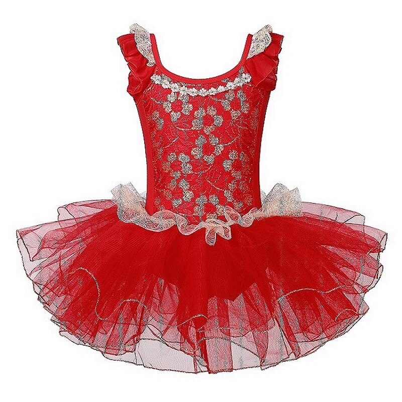 Cotton Dress for Girls Ballerina Short Sleeve