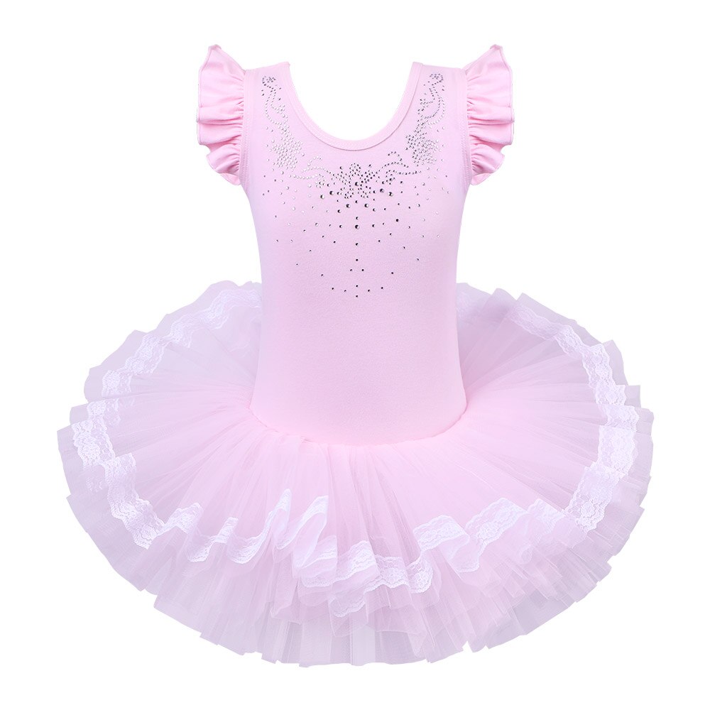 Cotton Dress for Girls Ballerina Short Sleeve