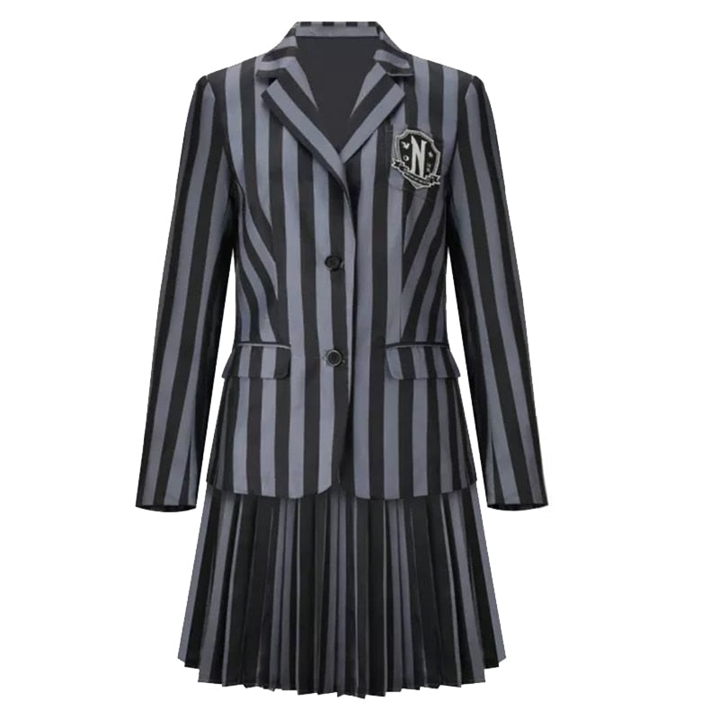 Wednesday Addams Cosplay Dress