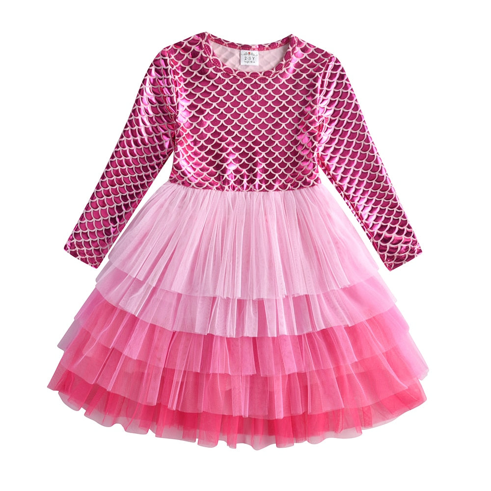 Melissa Long Sleeve  Tutu Dress