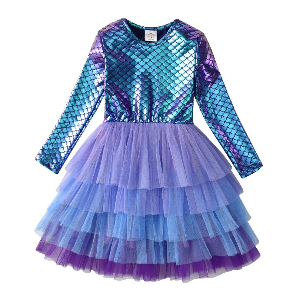 Melissa Long Sleeve  Tutu Dress