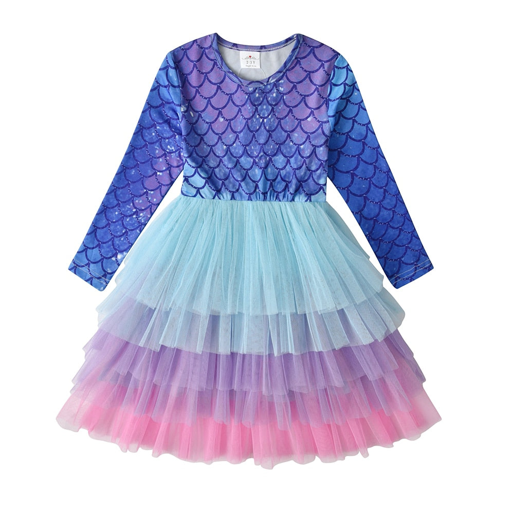 Melissa Long Sleeve  Tutu Dress