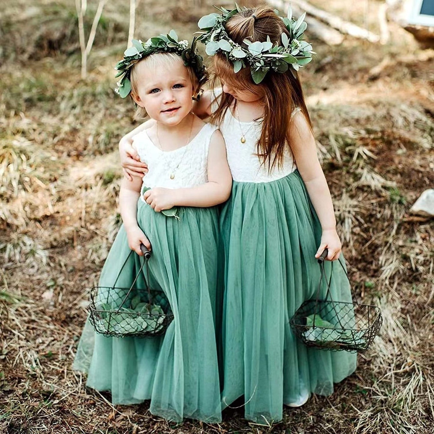 Flower Girl Dress  Kids Summer Princess Party