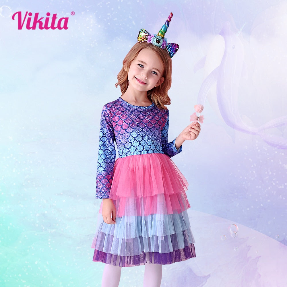 Melissa Long Sleeve  Tutu Dress