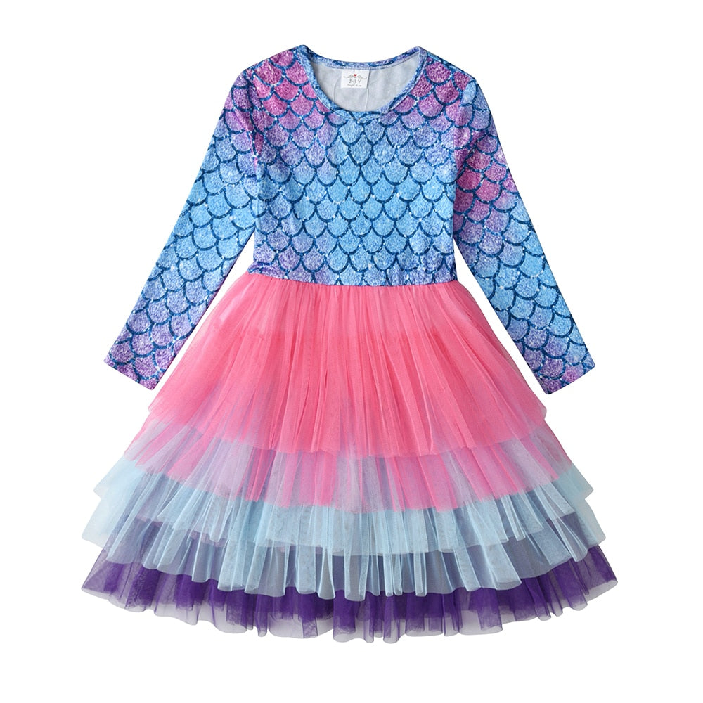 Melissa Long Sleeve  Tutu Dress