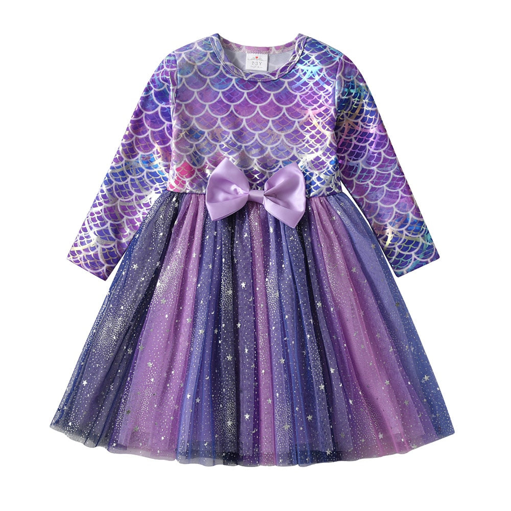 Melissa Long Sleeve  Tutu Dress